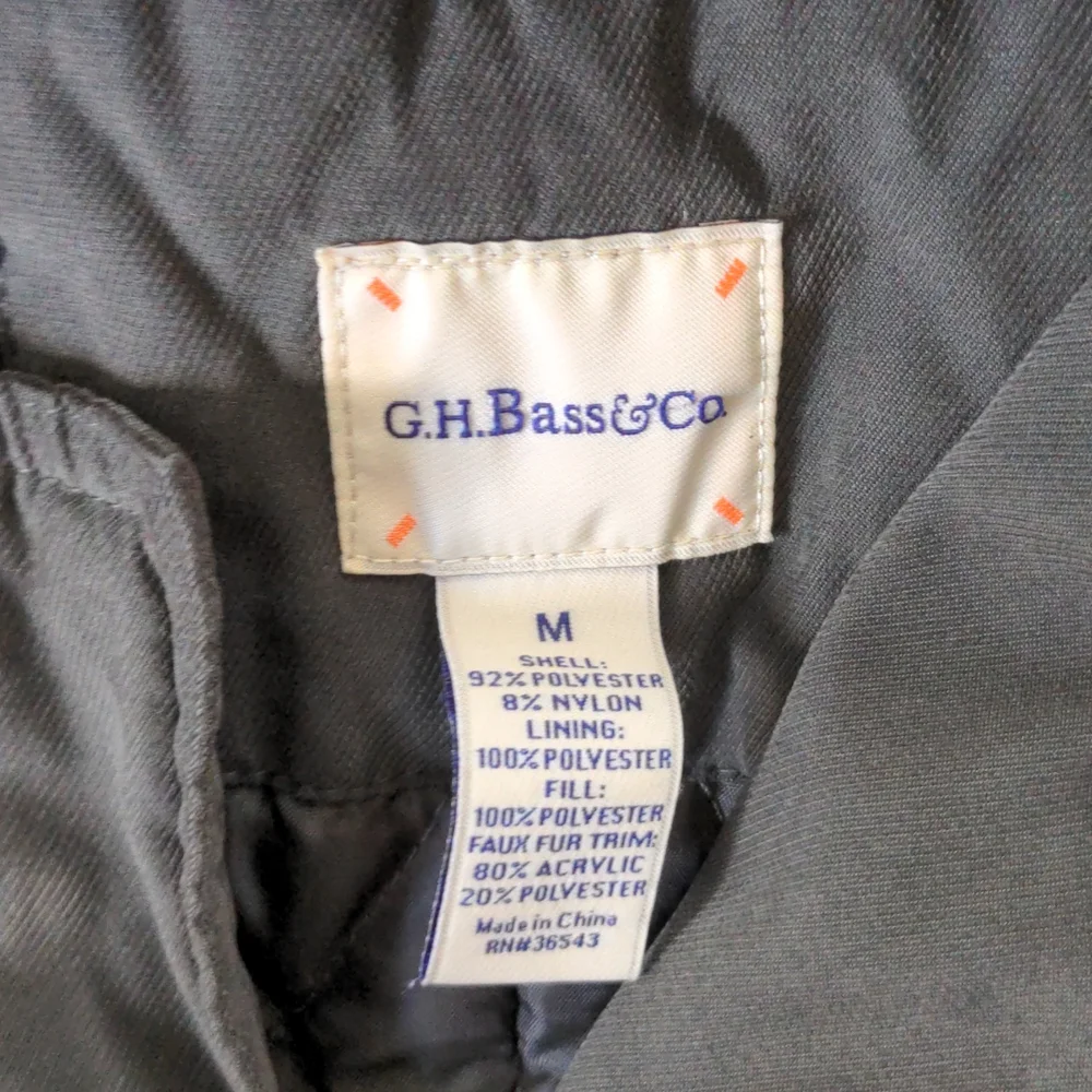 Bass Co. women's army green medium utility jacket - Picture 3 of 9